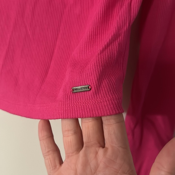Hollister pink longsleeve top - Picture 3 of 4
